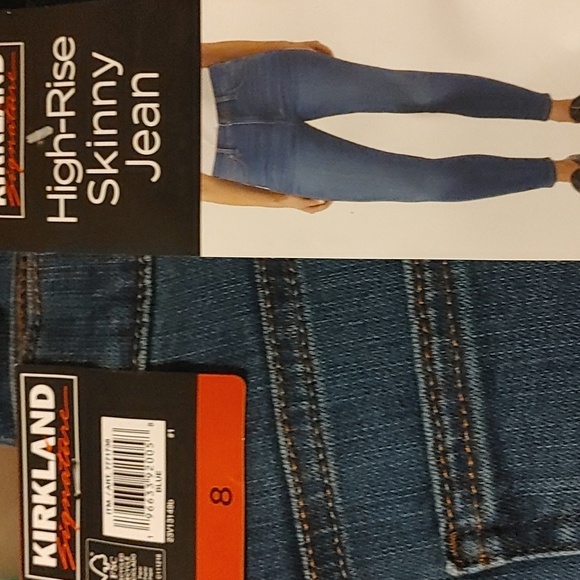 NWT Kirkland Signature Women's High Rise Skinny Jean - Picture 8 of 10